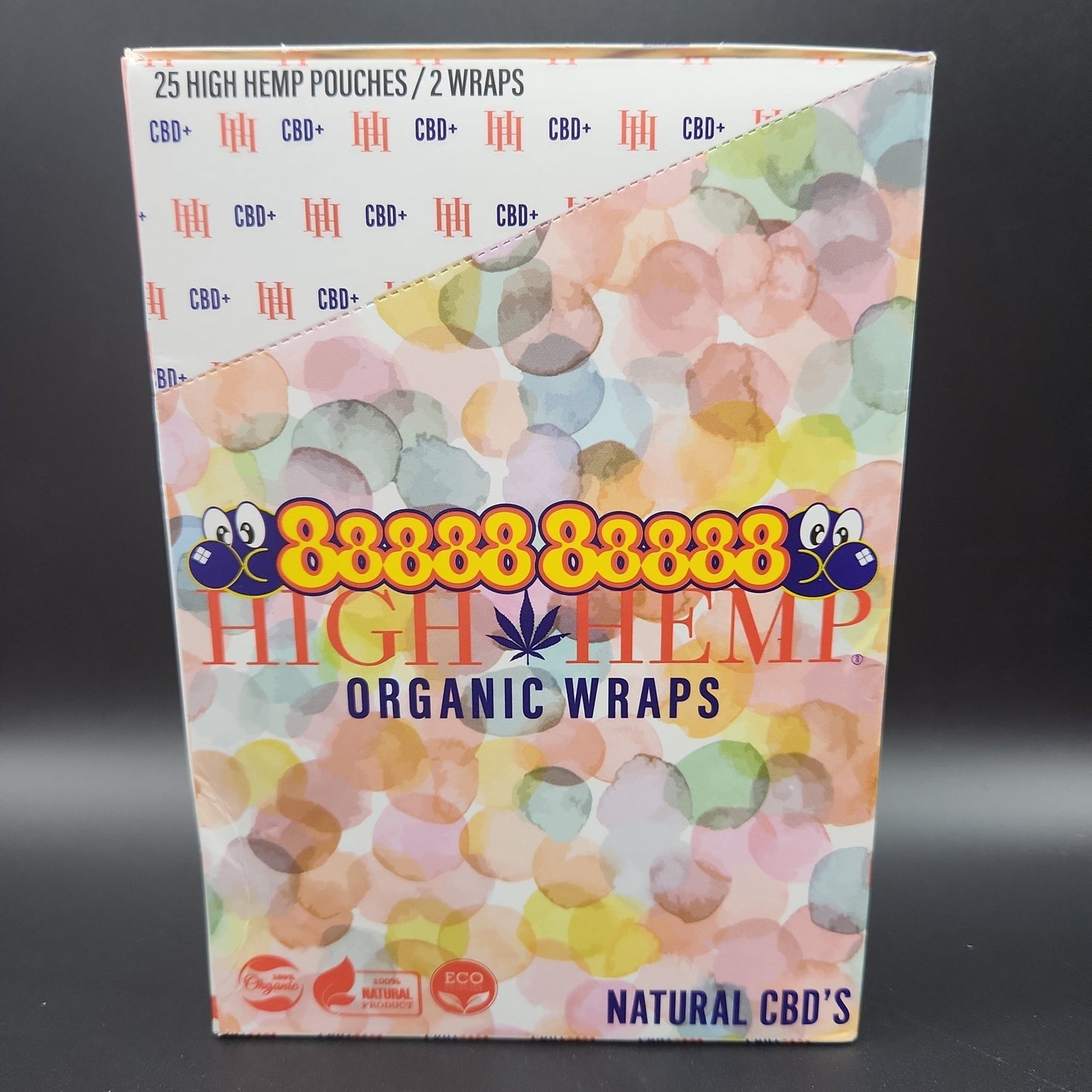 High Hemp Wraps - Box of 25 - Assorted Flavors - Meech Madness Smoke Shop