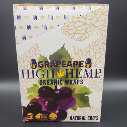 High Hemp Wraps - Box of 25 - Assorted Flavors - Meech Madness Smoke Shop