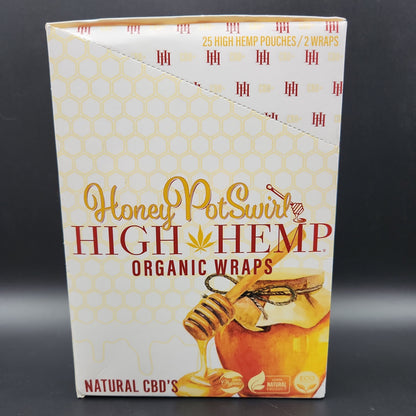 High Hemp Wraps - Box of 25 - Assorted Flavors - Avernic Smoke Shop