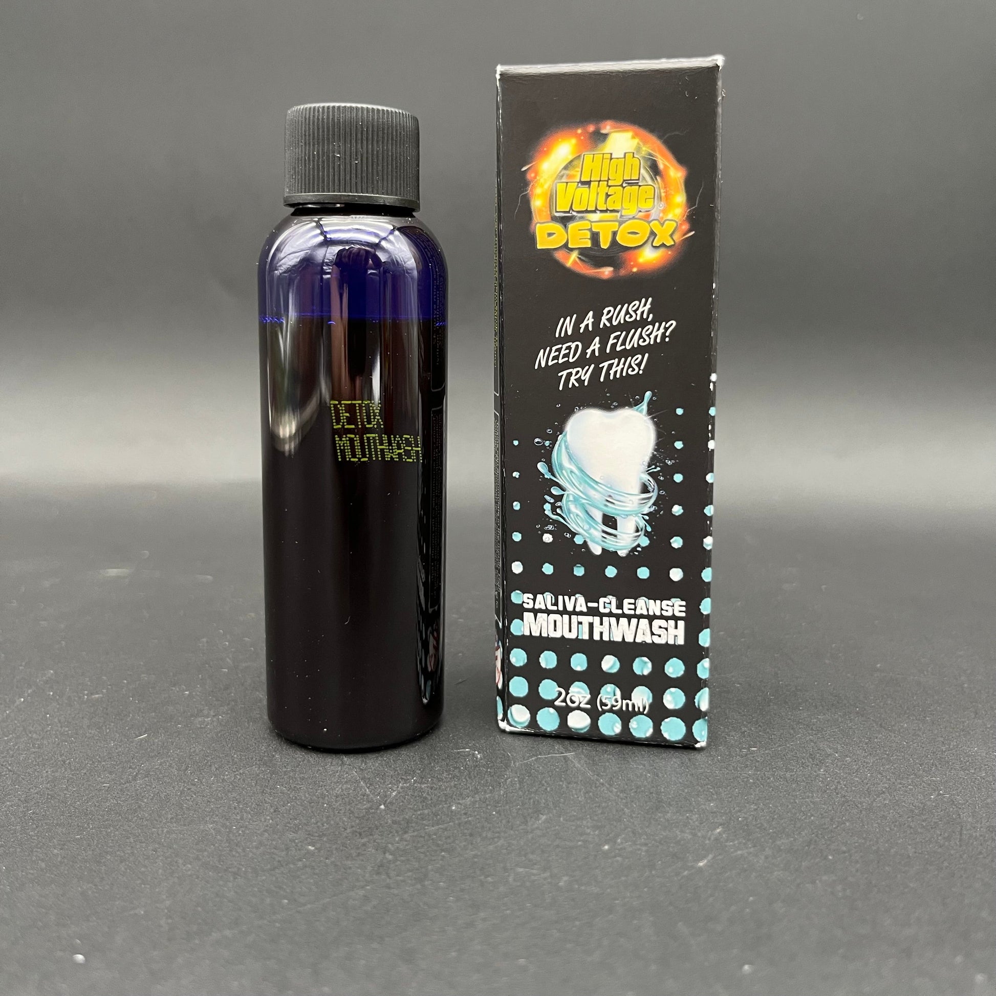 High Voltage Detox Saliva Cleanse Mouthwash | 2oz-Avernic Smoke Shop