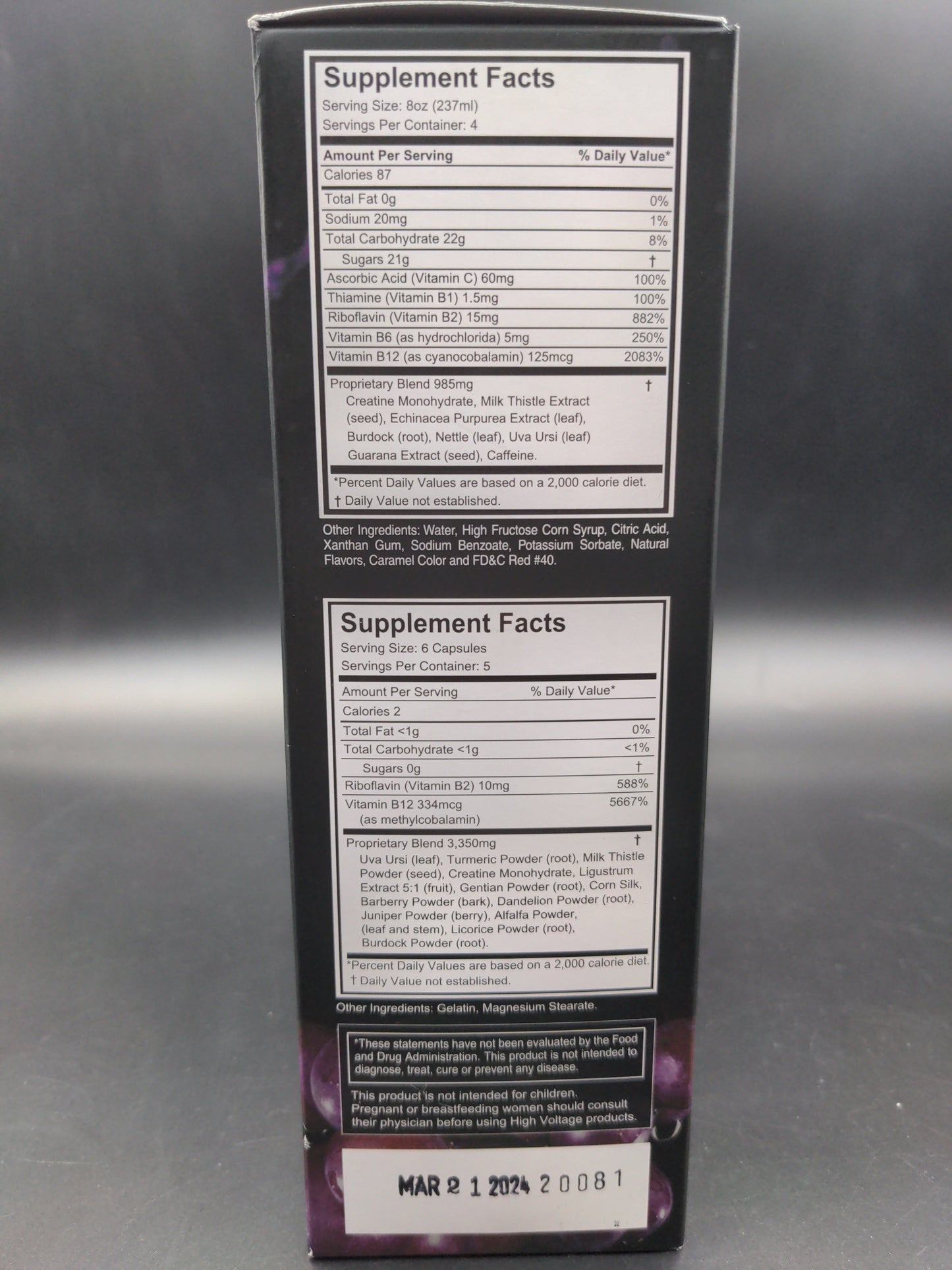 High Voltage Permanent 5 Day Flush - Avernic Smoke Shop