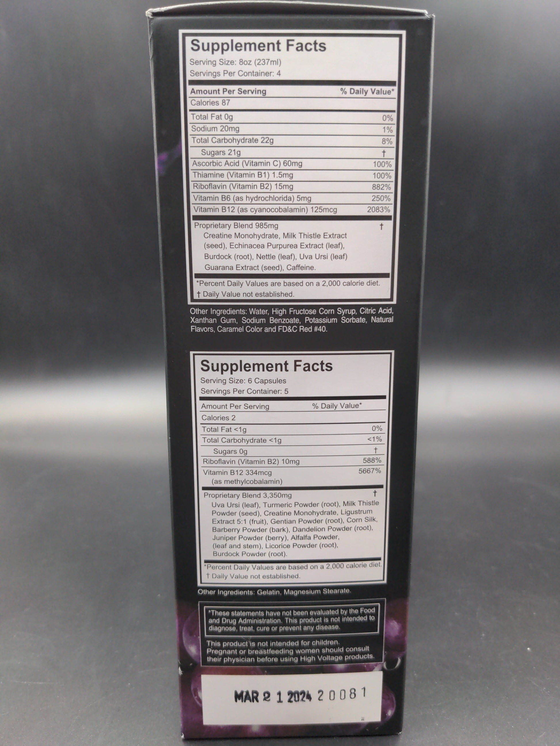 High Voltage Permanent 5 Day Flush - Avernic Smoke Shop