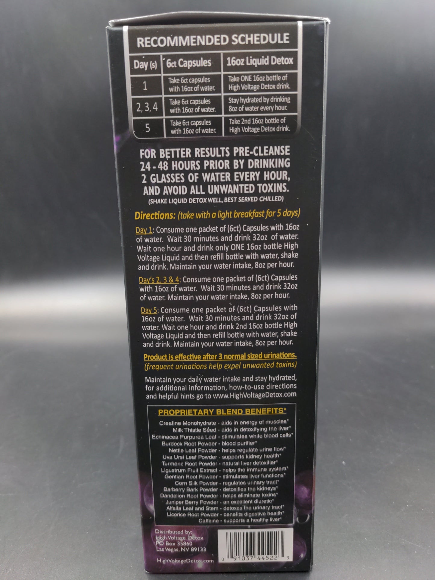 High Voltage Permanent 5 Day Flush - Avernic Smoke Shop