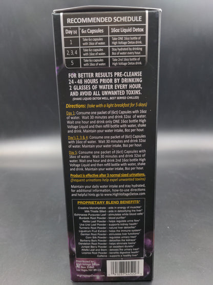 High Voltage Permanent 5 Day Flush - Avernic Smoke Shop