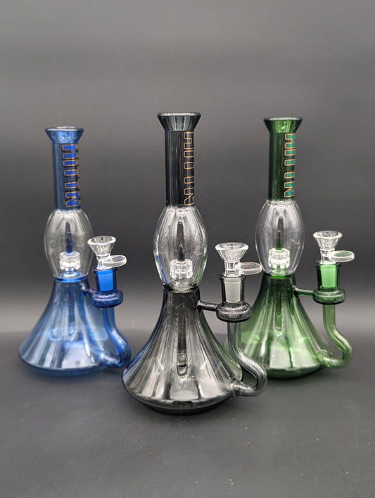 Hittin Glass 10" Showerhead Matrix Beaker-Avernic Smoke Shop