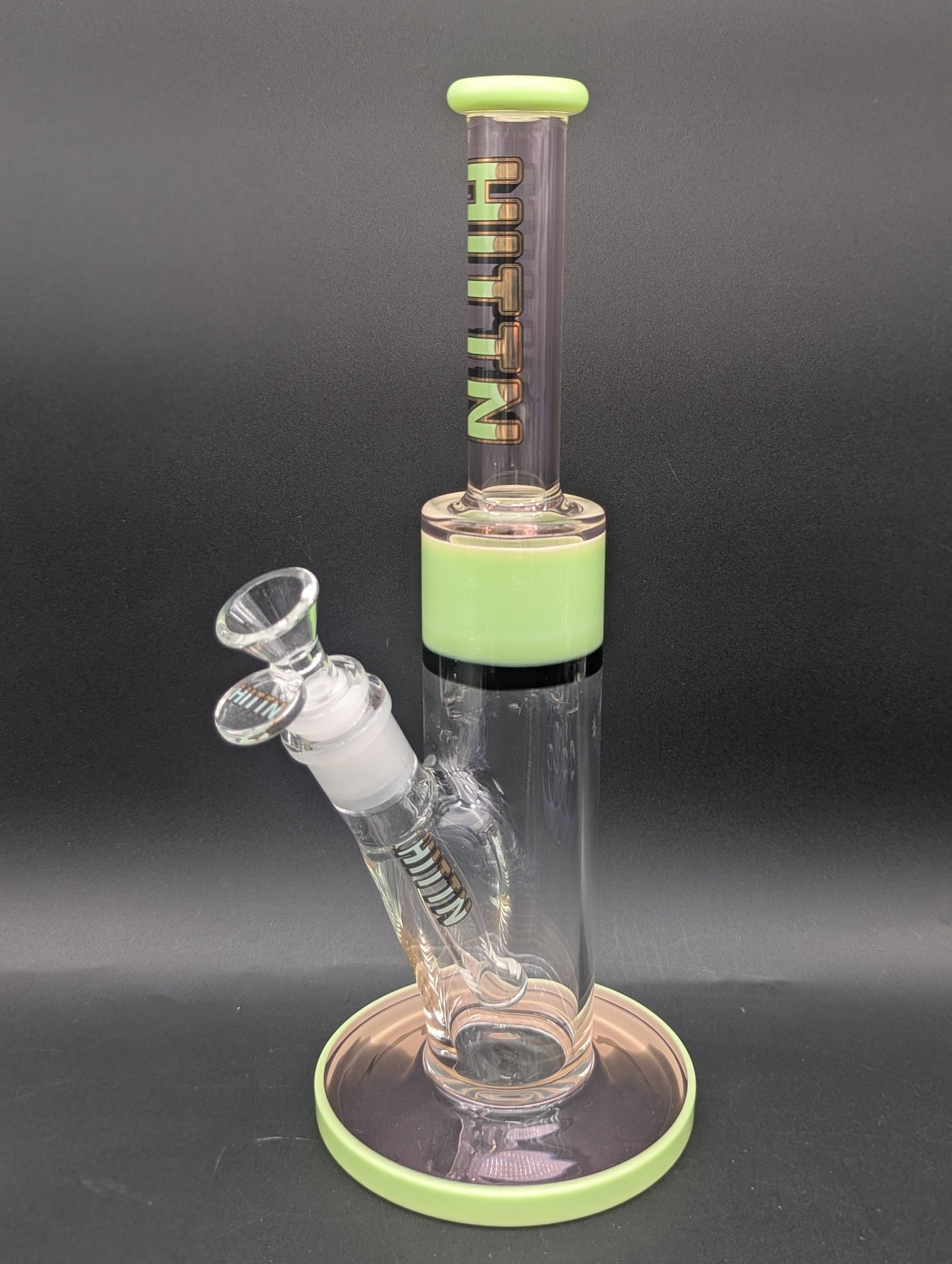 Hittin Glass 12" Color Accent Tube-Avernic Smoke Shop