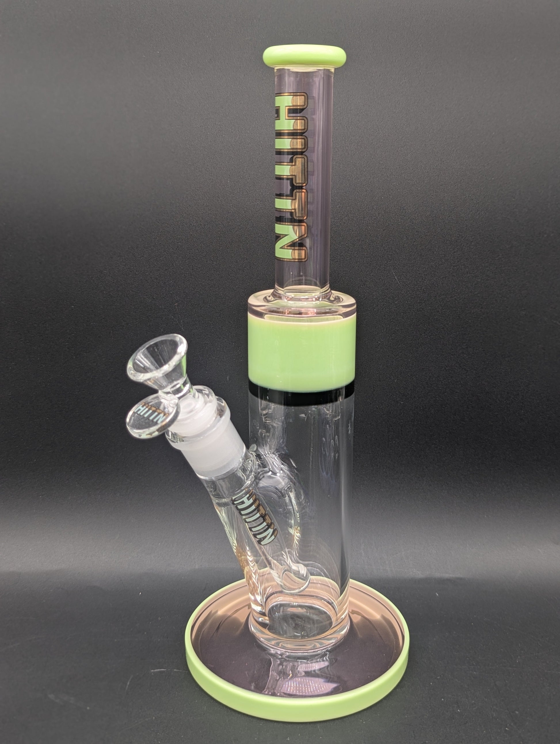 Hittin Glass 12" Color Accent Tube-Avernic Smoke Shop