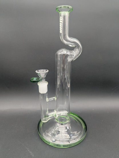 Hittin Glass 12" Natty Neck Inline Bong-Avernic Smoke Shop