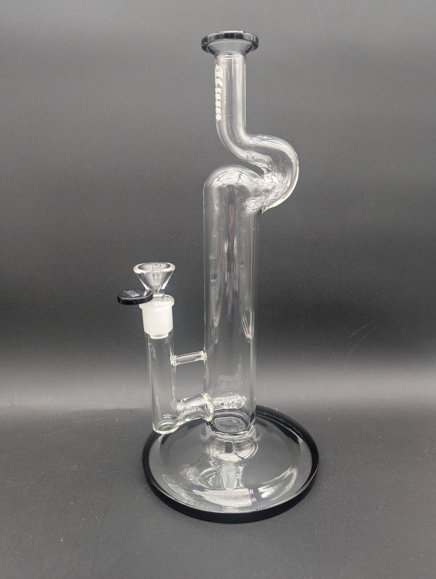 Hittin Glass 12" Natty Neck Inline Bong-Avernic Smoke Shop