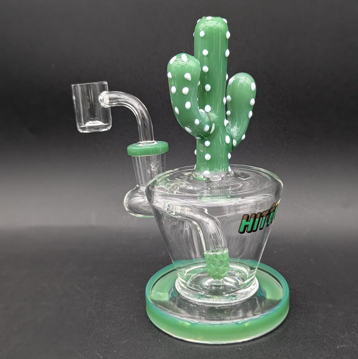 Hittin Glass 6" Cactus Dab Rig-Avernic Smoke Shop