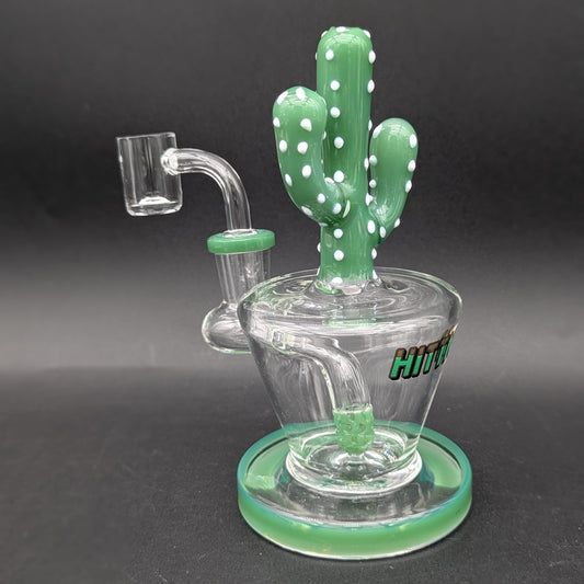 Hittin Glass 6" Cactus Dab Rig-Avernic Smoke Shop