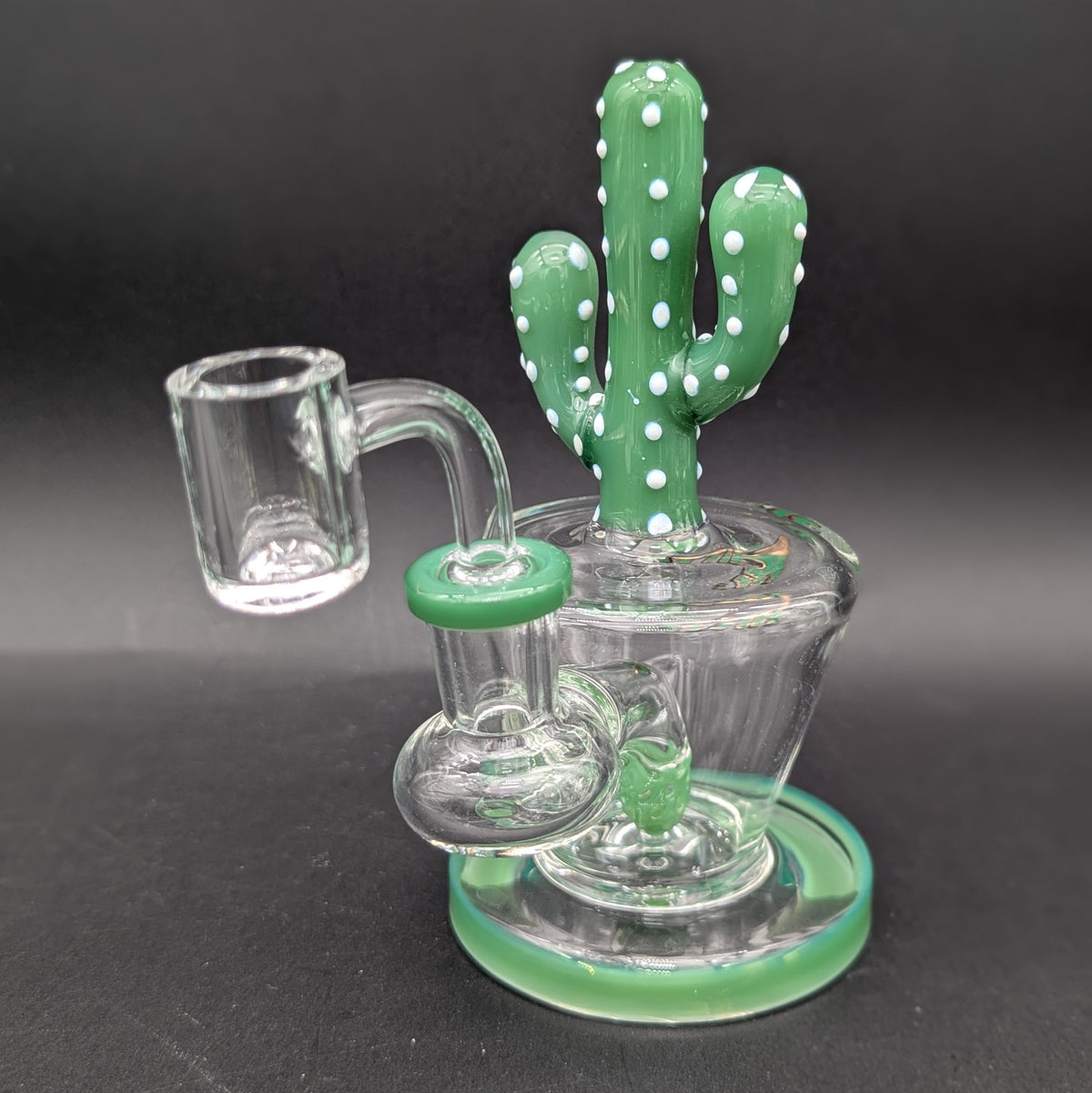 Hittin Glass 6" Cactus Dab Rig-Avernic Smoke Shop