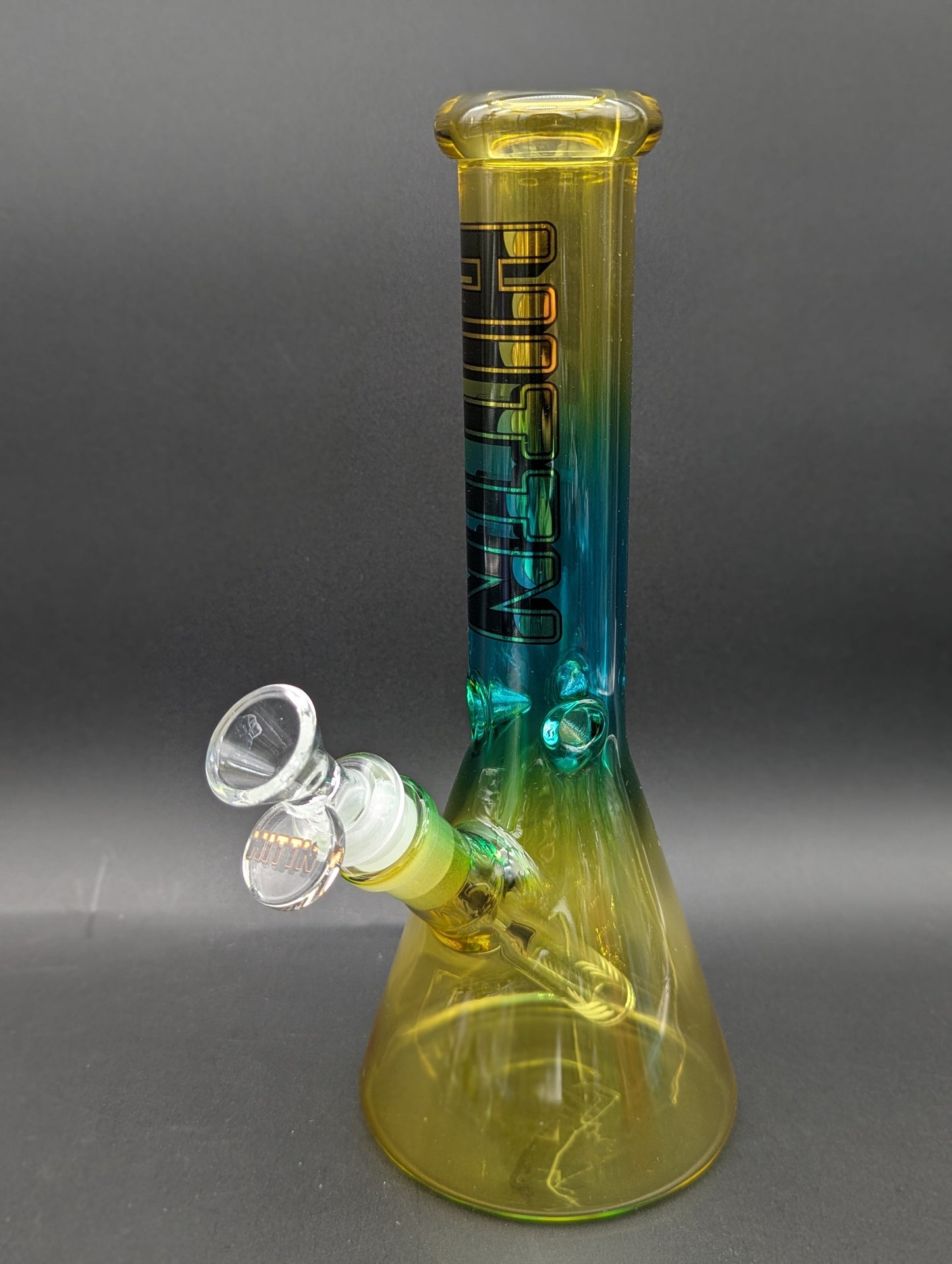 Hittn Glass 10" Multi Color Beaker Bongs-Avernic Smoke Shop