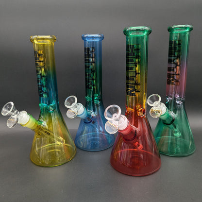 Hittn Glass 10" Multi Color Beaker Bongs-Avernic Smoke Shop