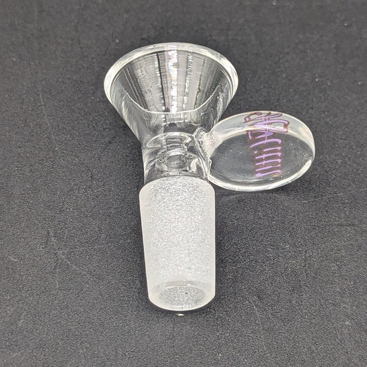 Hittn Glass 14mm Round Handle Bowl-Avernic Smoke Shop