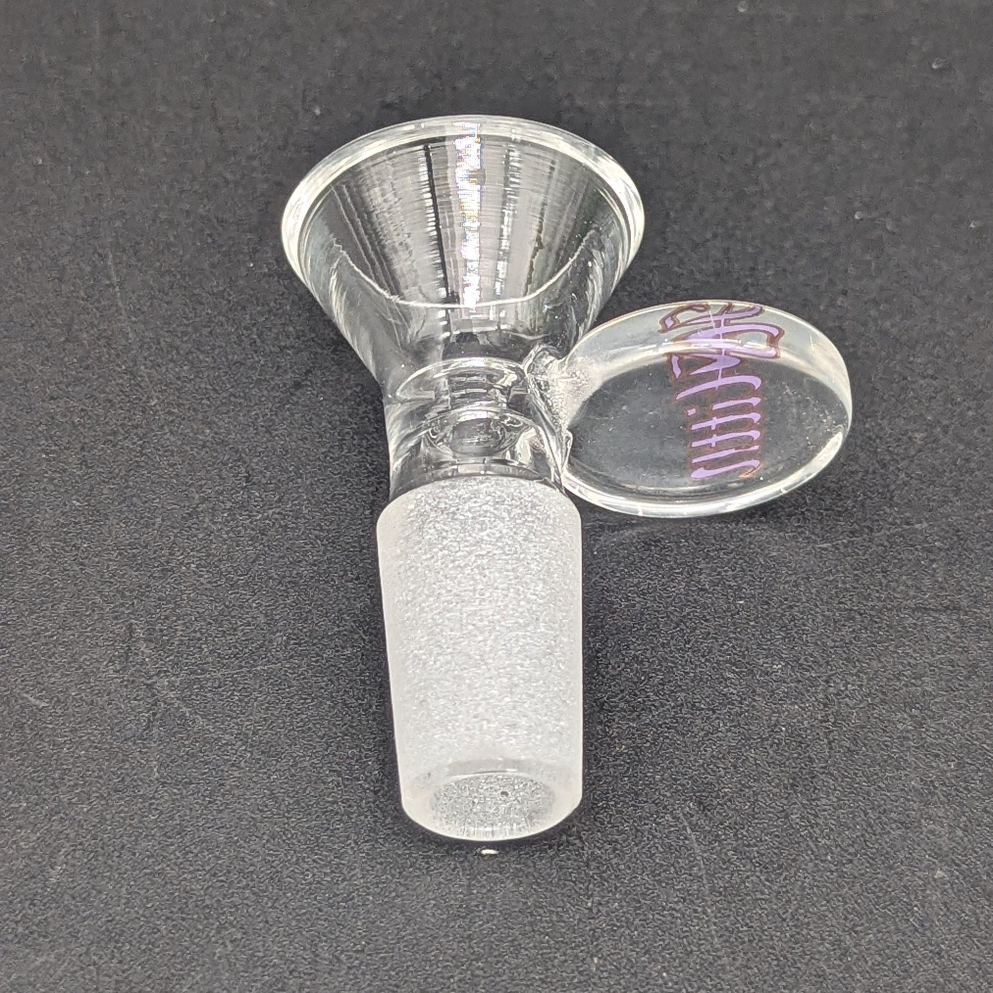 Hittn Glass 14mm Round Handle Bowl-Avernic Smoke Shop