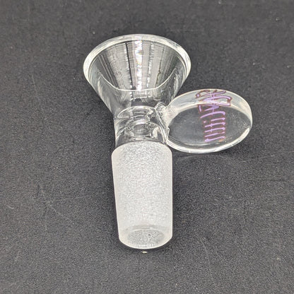 Hittn Glass 14mm Round Handle Bowl-Avernic Smoke Shop