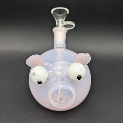 Hittn Glass 4" Pig Sphere Bubbler-Avernic Smoke Shop