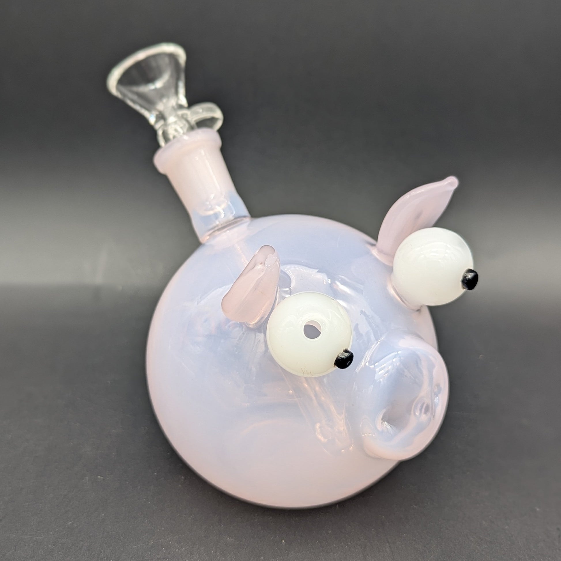 Hittn Glass 4" Pig Sphere Bubbler-Avernic Smoke Shop