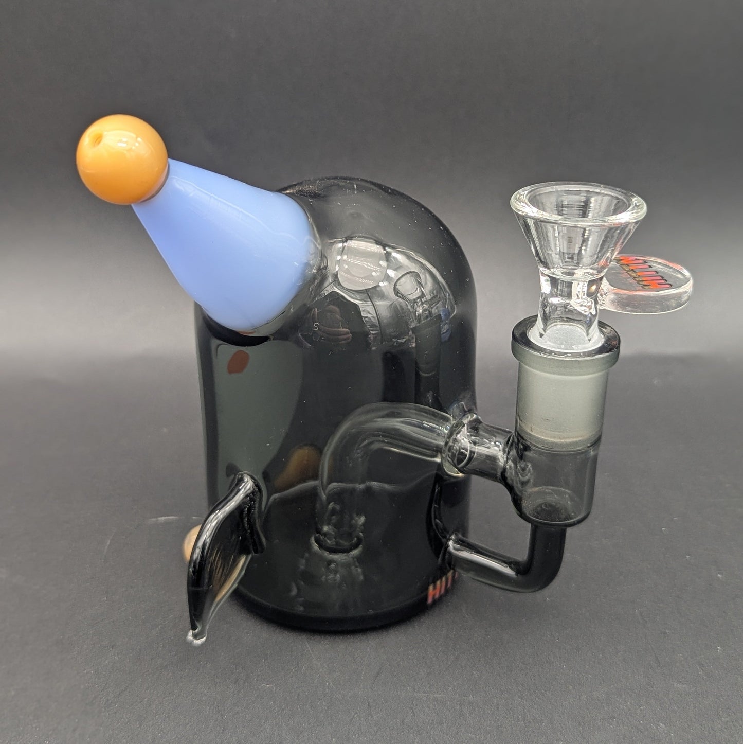 Hittn Glass 5" Party Penguin Water Pipe-Avernic Smoke Shop