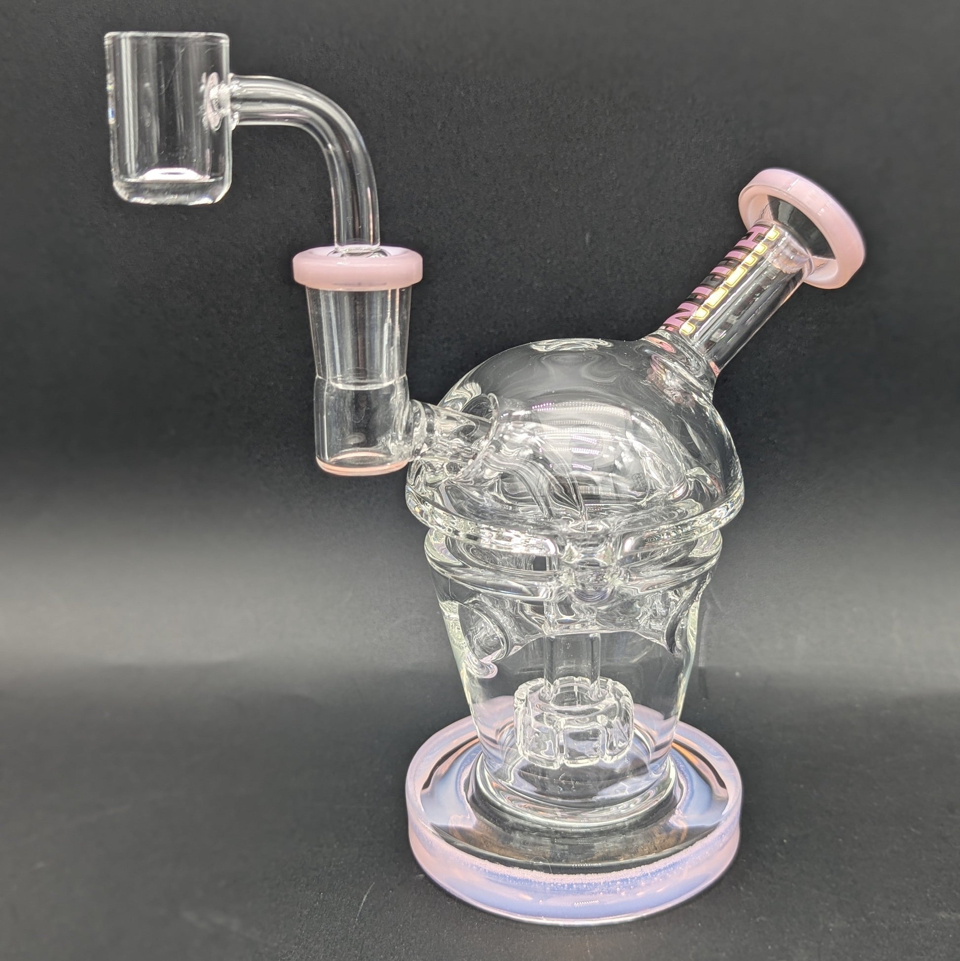 Hittn Glass 6" Fab Egg Dab Rig-Avernic Smoke Shop