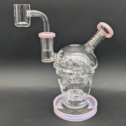 Hittn Glass 6" Fab Egg Dab Rig-Avernic Smoke Shop