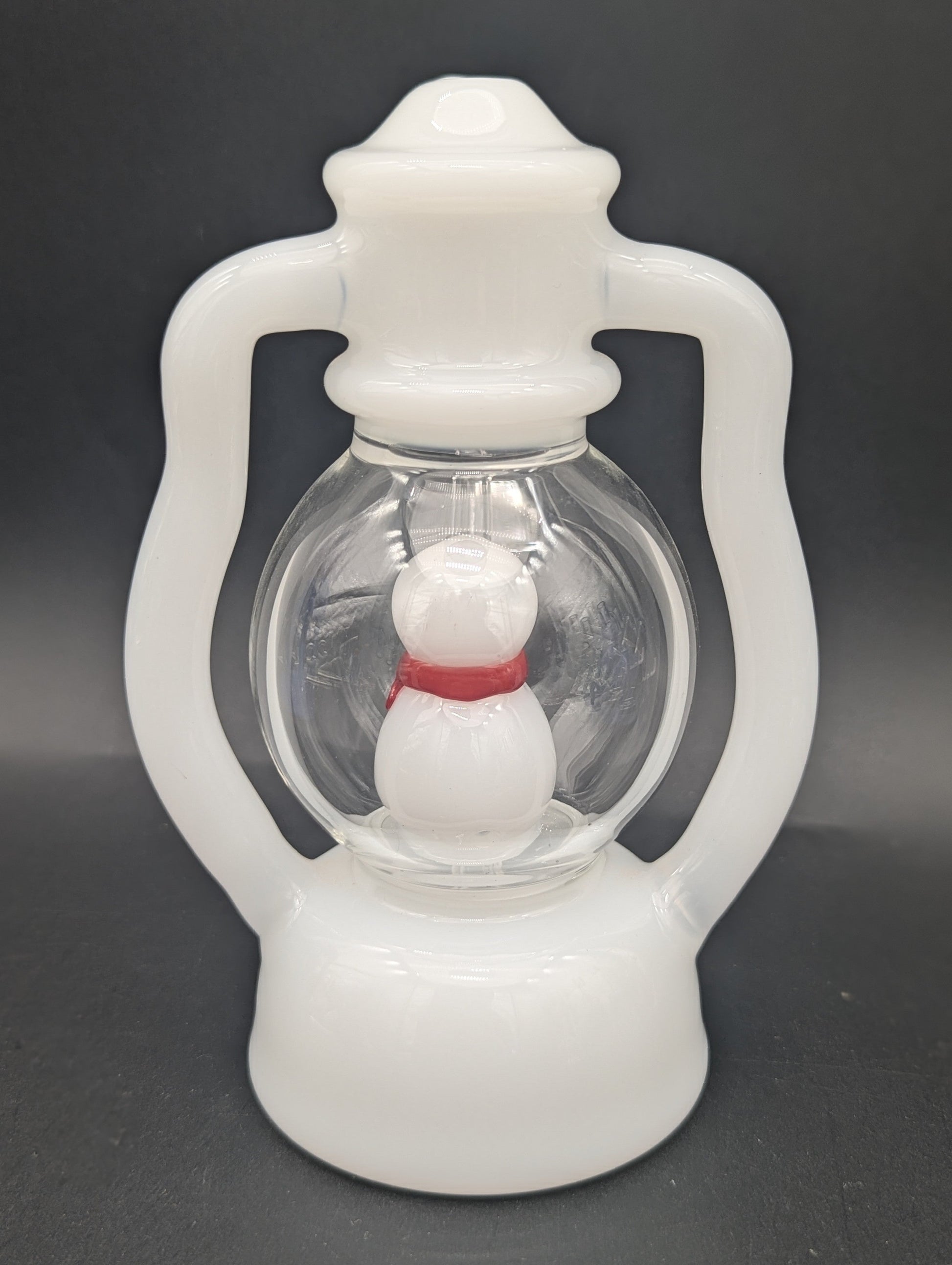 Hittn Glass 6" Snowman Lantern Bong-Avernic Smoke Shop