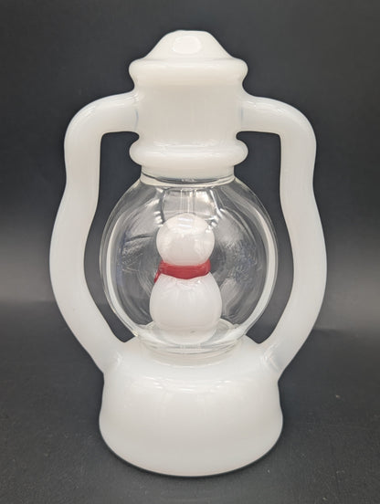 Hittn Glass 6" Snowman Lantern Bong-Avernic Smoke Shop