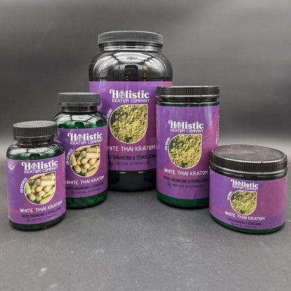 Holistic Kratom Company – White Thai Kratom-Meech Madness Smoke Shop