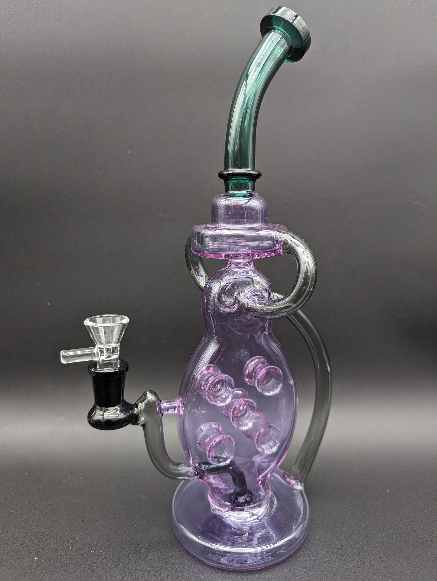 Hollowfoot Swiss Recycler Bong 13.5" - Avernic Smoke Shop