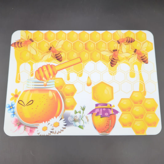 Honey Bee Silicone Dab Mat - Meech Madness Smoke Shop