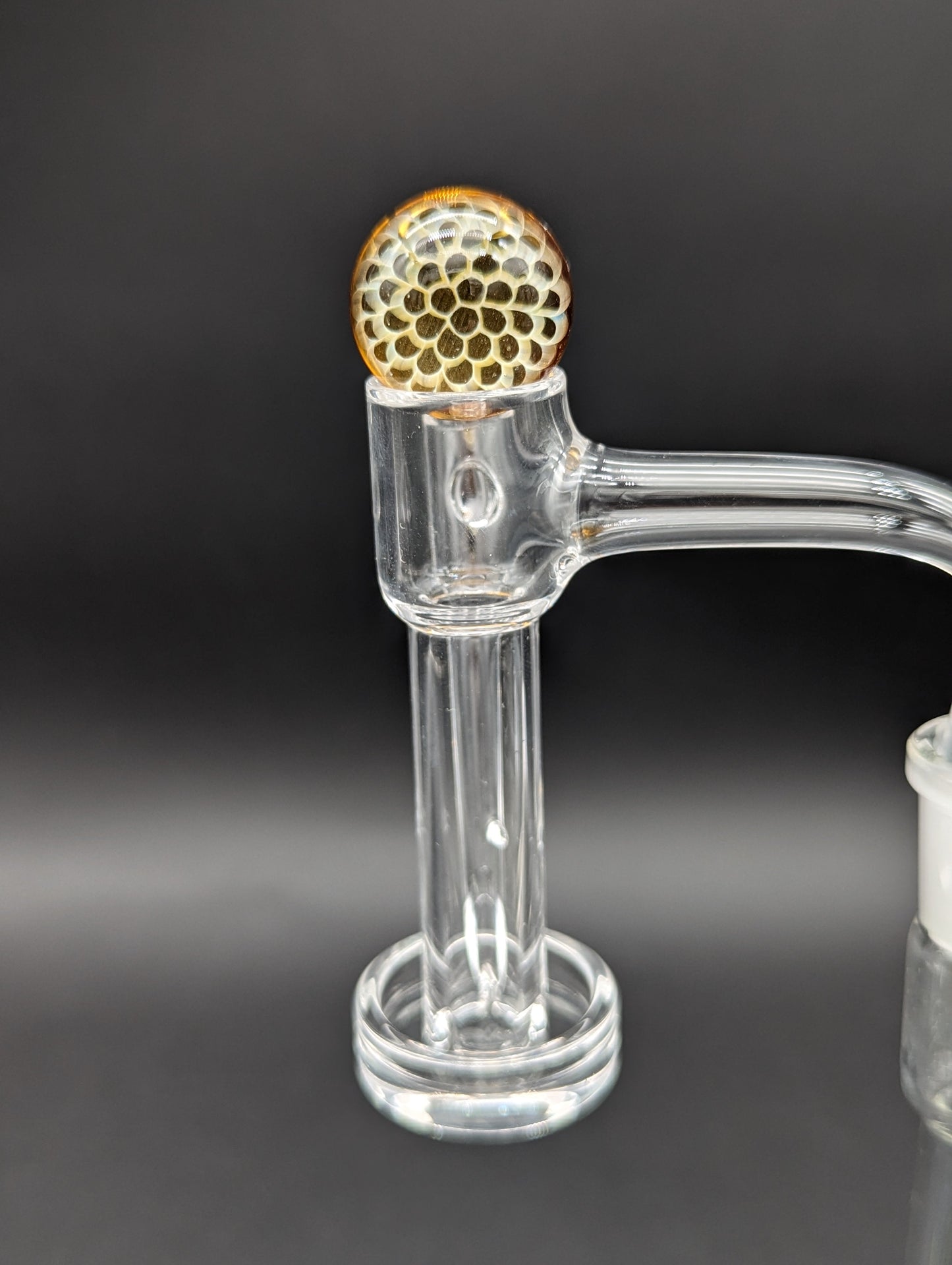 Honeycomb Design 22mm Marble For Slurpers