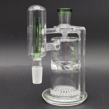 Honeycomb Turbine Recycler Ash Catcher 14mm 90 Degrees - Avernic Smoke Shop