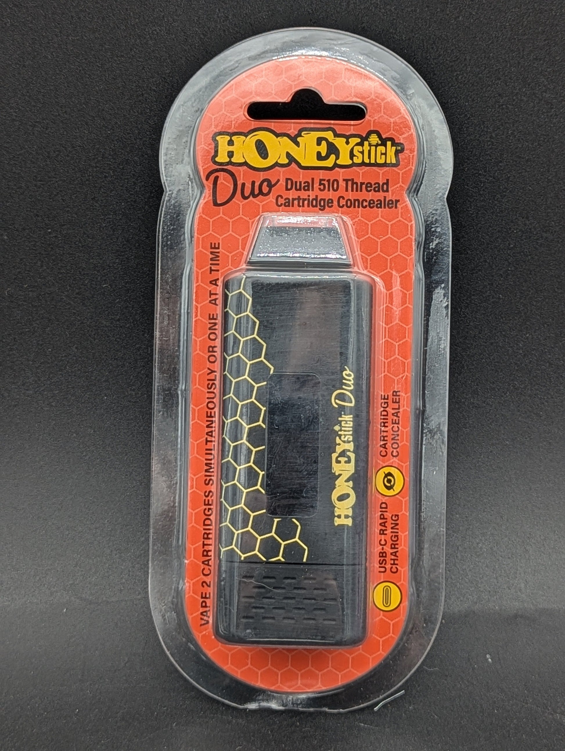 HoneyStick Duo Auto-Draw Dual Cartridge 510 Vape Battery | 400mAh-Avernic Smoke Shop