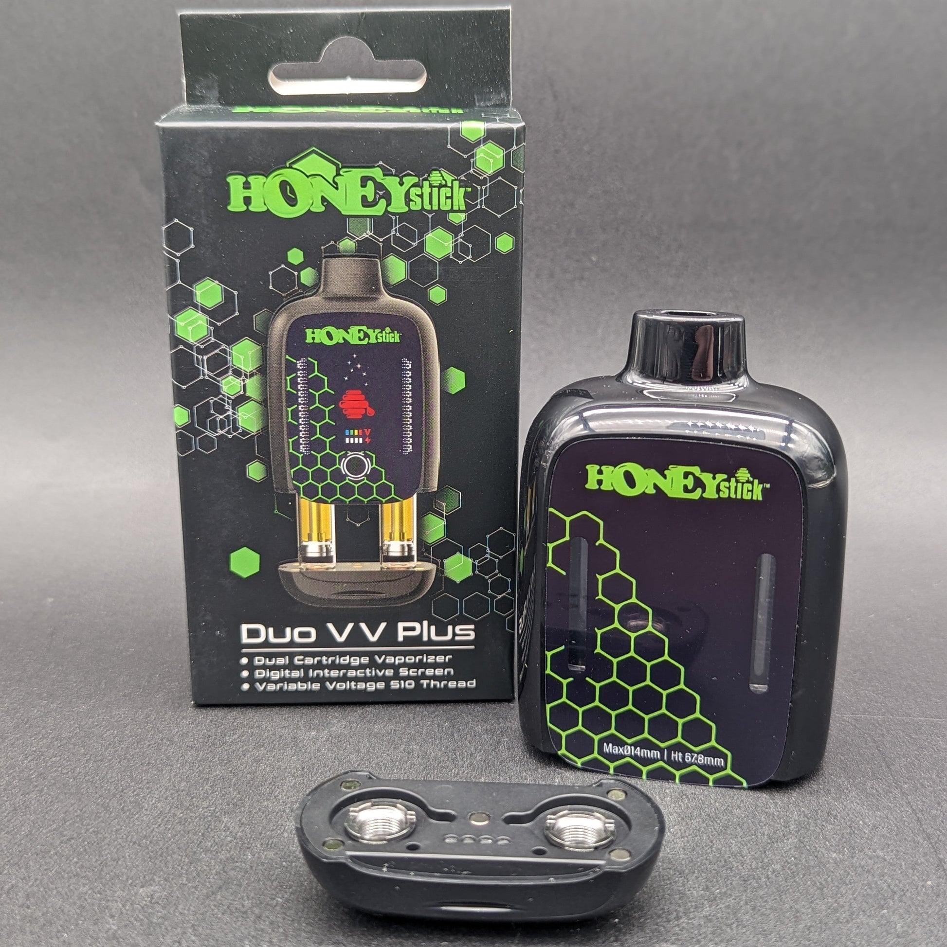HoneyStick DUO Variable Voltage Dual Cartridge Concealer 510 Vape Battery-Avernic Smoke Shop
