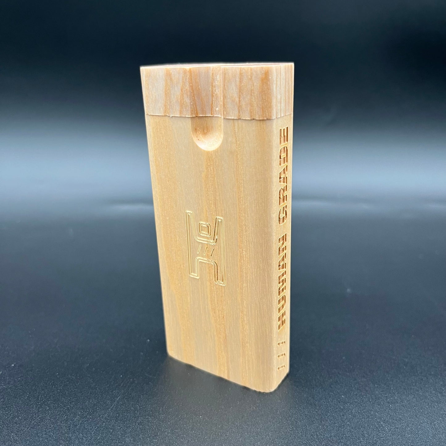 Human Grade 4" Wooden Dugouts-Avernic Smoke Shop
