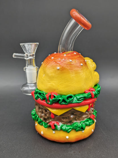 Hungry Hamburger 3D Bong 6.5"