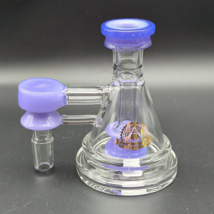 Illuminati Glass Pyramid Ash Catchers 14mm 90 Degrees - Avernic Smoke Shop