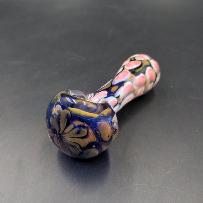 Inverted Desert At Night Glass Spoon Pipe | 3.75" - Avernic Smoke Shop