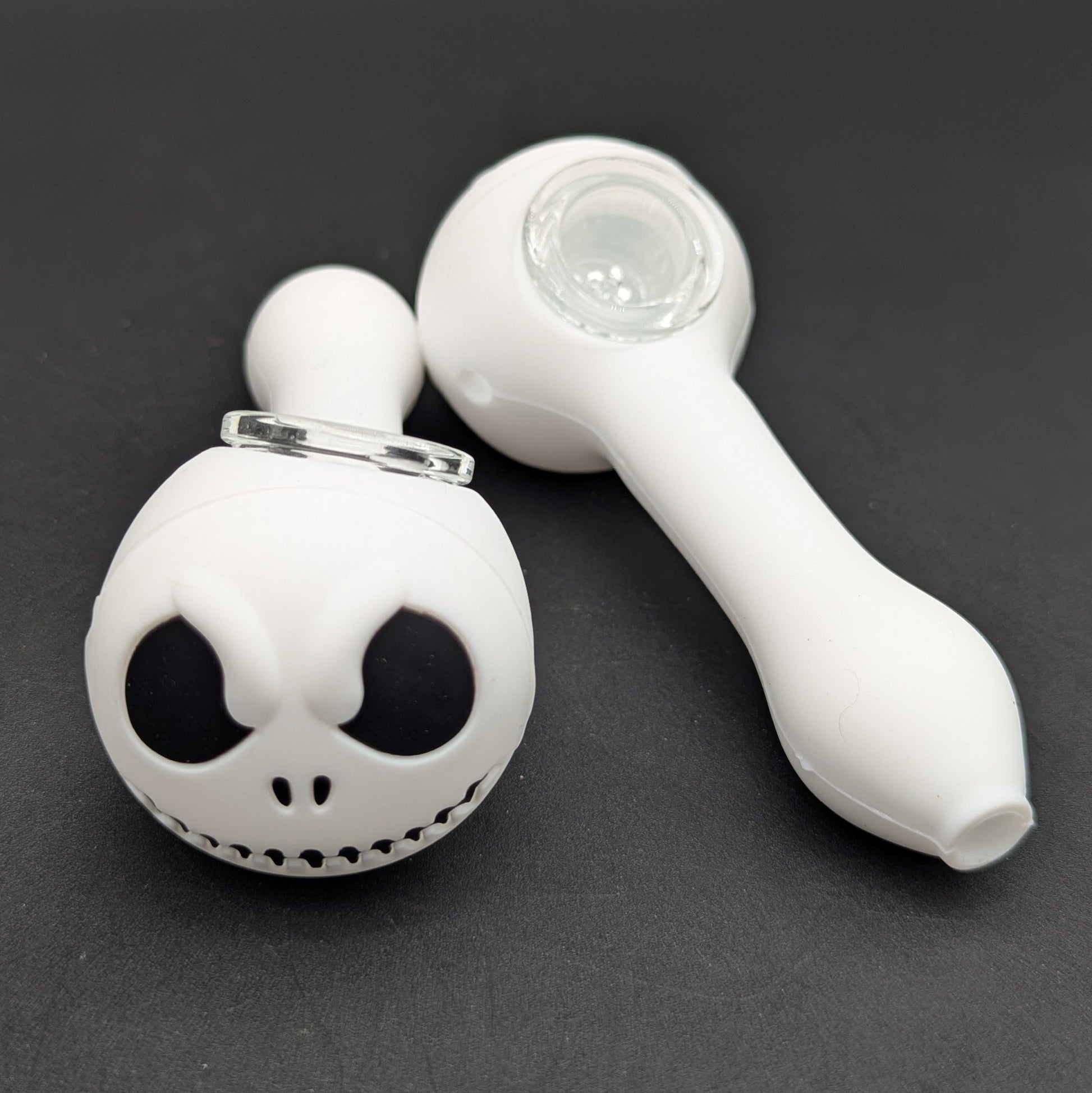 Jake Skeleton Silicone Hand Pipe | 4.5"-Avernic Smoke Shop