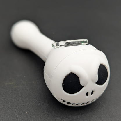 Jake Skeleton Silicone Hand Pipe | 4.5"-Avernic Smoke Shop
