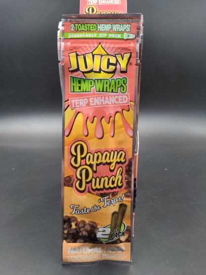 Juicy Terp Enhanced Hemp Wraps - 2pk - Avernic Smoke Shop