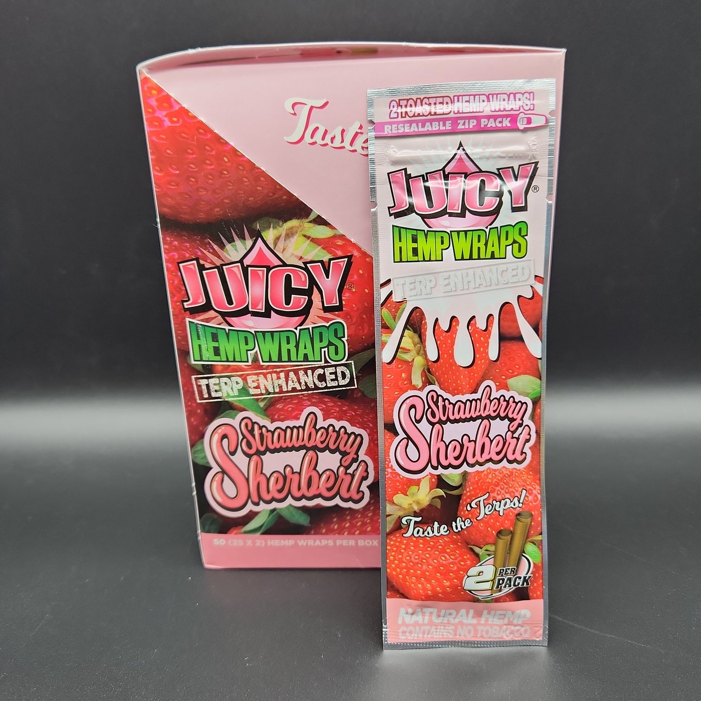 Juicy Terp Enhanced Hemp Wraps - Box of 25 - Avernic Smoke Shop