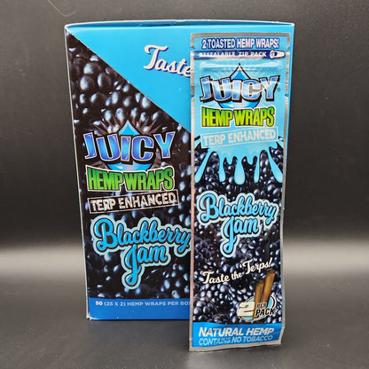 Juicy Terp Enhanced Hemp Wraps - Box of 25 - Avernic Smoke Shop