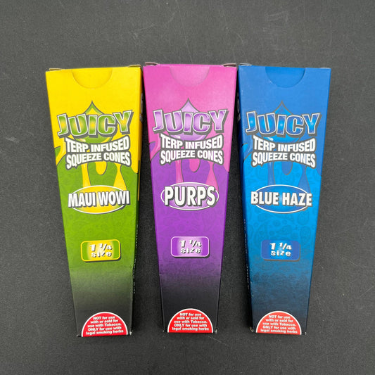 Juicy Terp Infused Squeeze Pre-Rolled Cones | Blue Haze-Avernic Smoke Shop