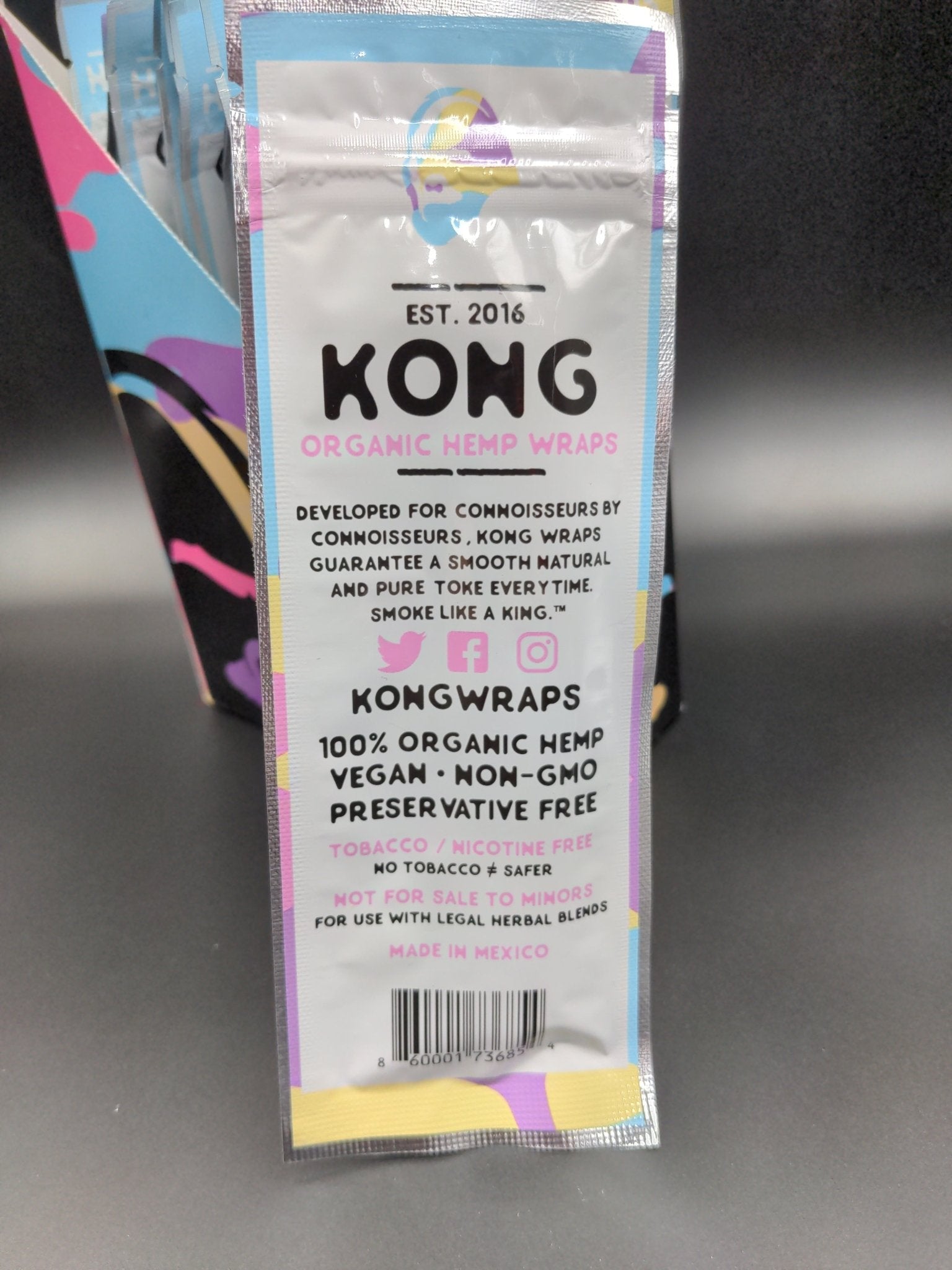 Kong Hemp Wraps - Meech Madness Smoke Shop