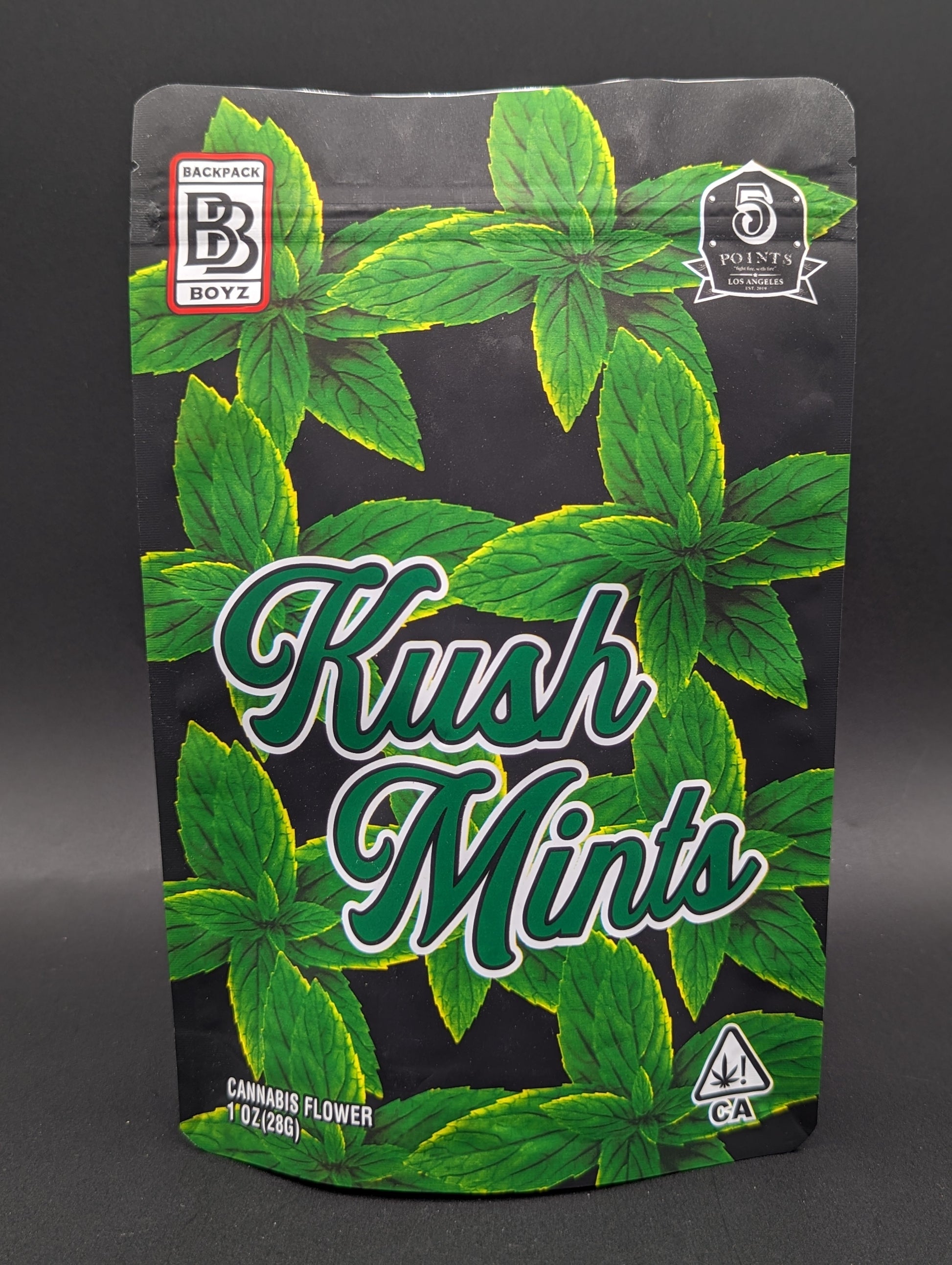 Kush Mints 1oz Mylar Bags-Avernic Smoke Shop