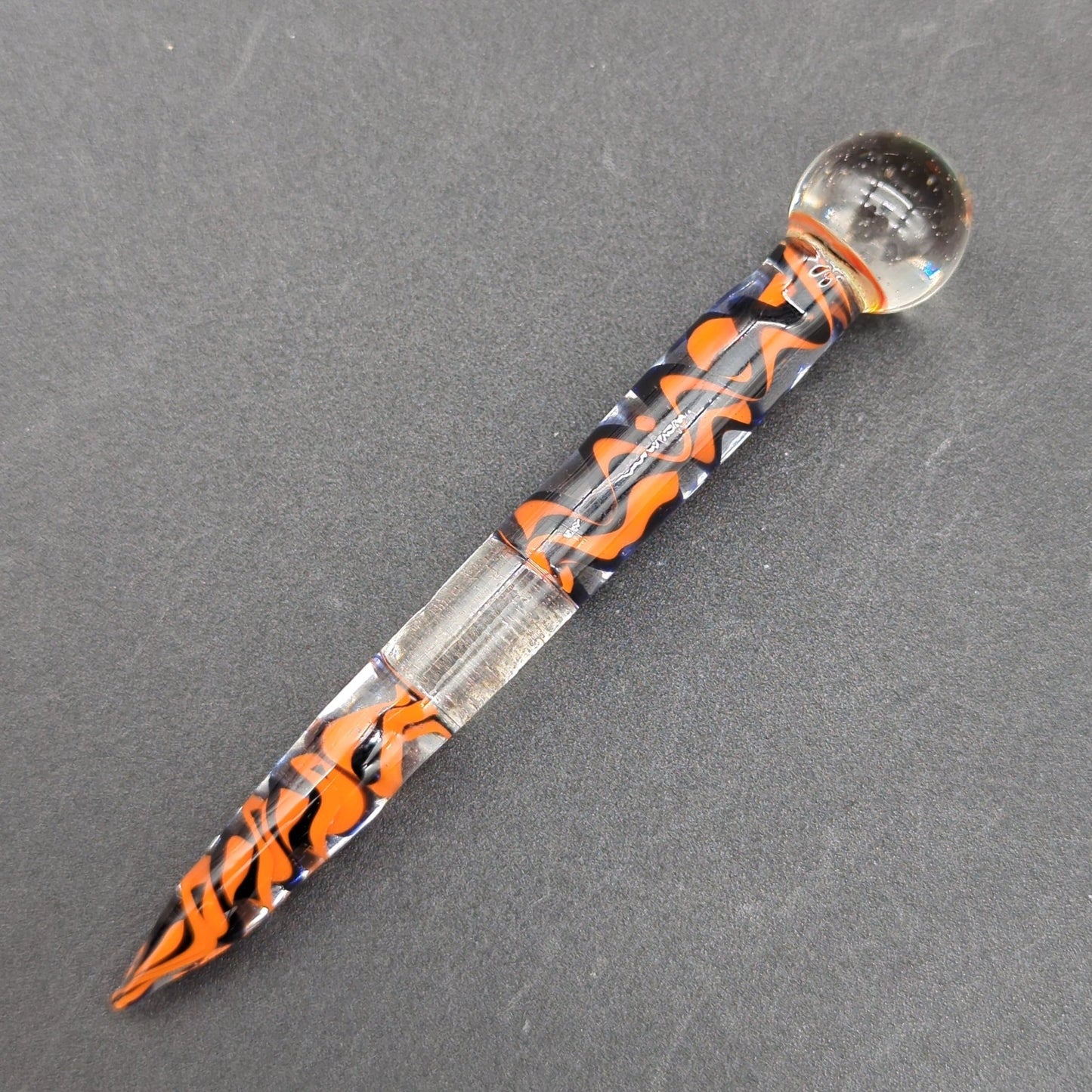 LLG x Drewp Glass "The Watcher" 18mm Slide and Poker - Meech Madness Smoke Shop