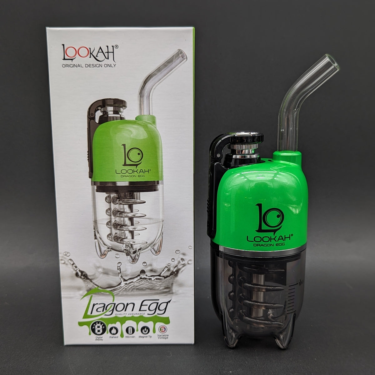 Lookah Dragon Egg eRig Bubbler | 950mAh-Meech Madness Smoke Shop