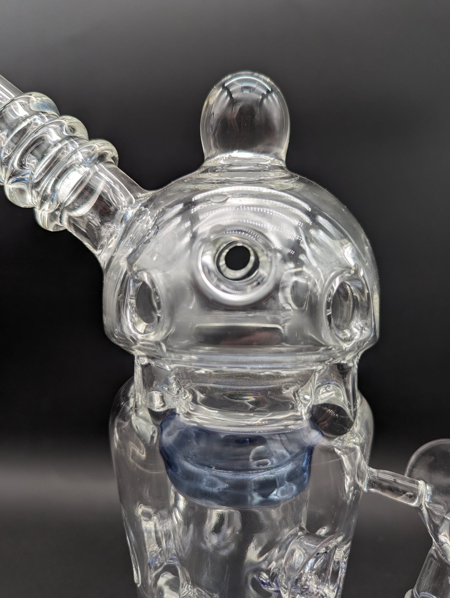 Lookah Glass - 13.5" Fabb Egg Milkshake Water Pipe